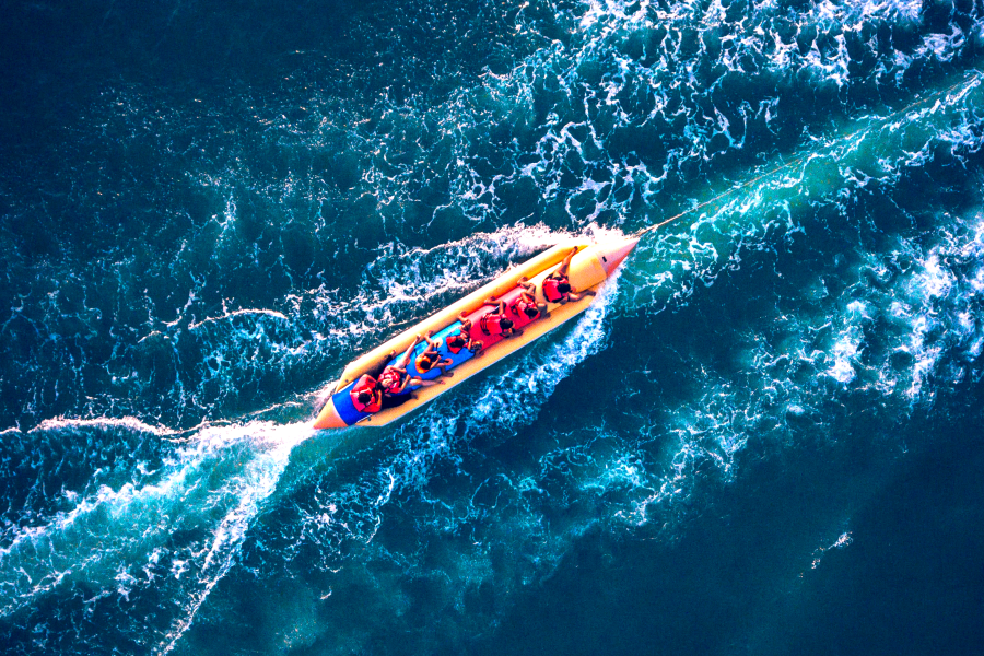 Wild Ocean Banana Boat Ride